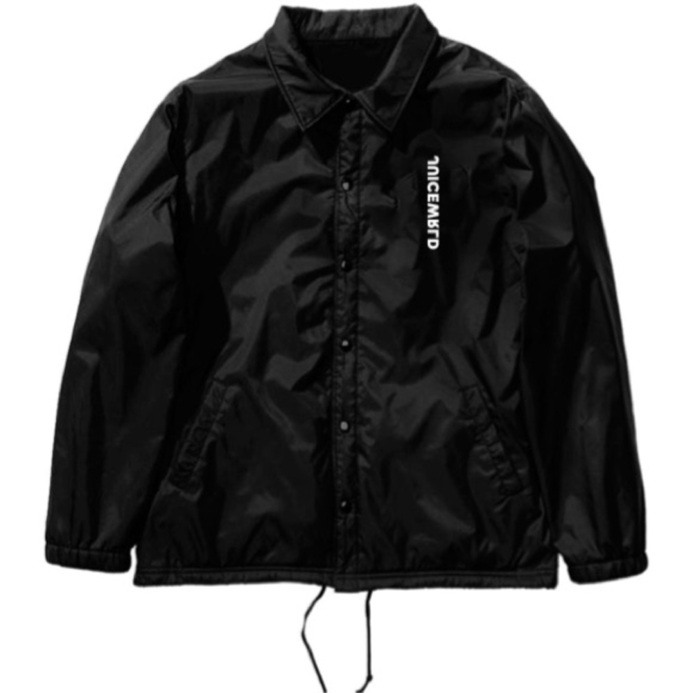 Juice Wrld Hoodie BLACK WATERPROOF JACKET